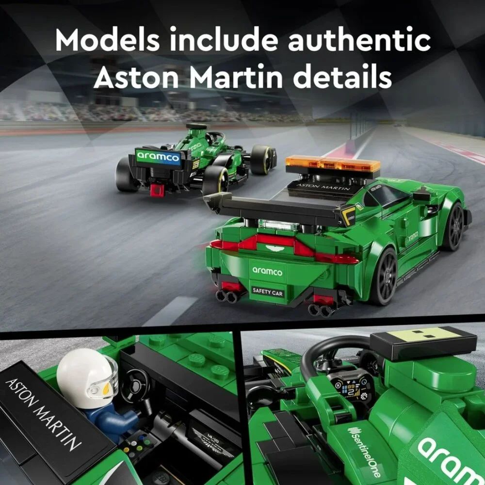 LEGO Speed Champions 76925: Aston Martin Vantage Safety Car & AMR23 (SEALED NEW)